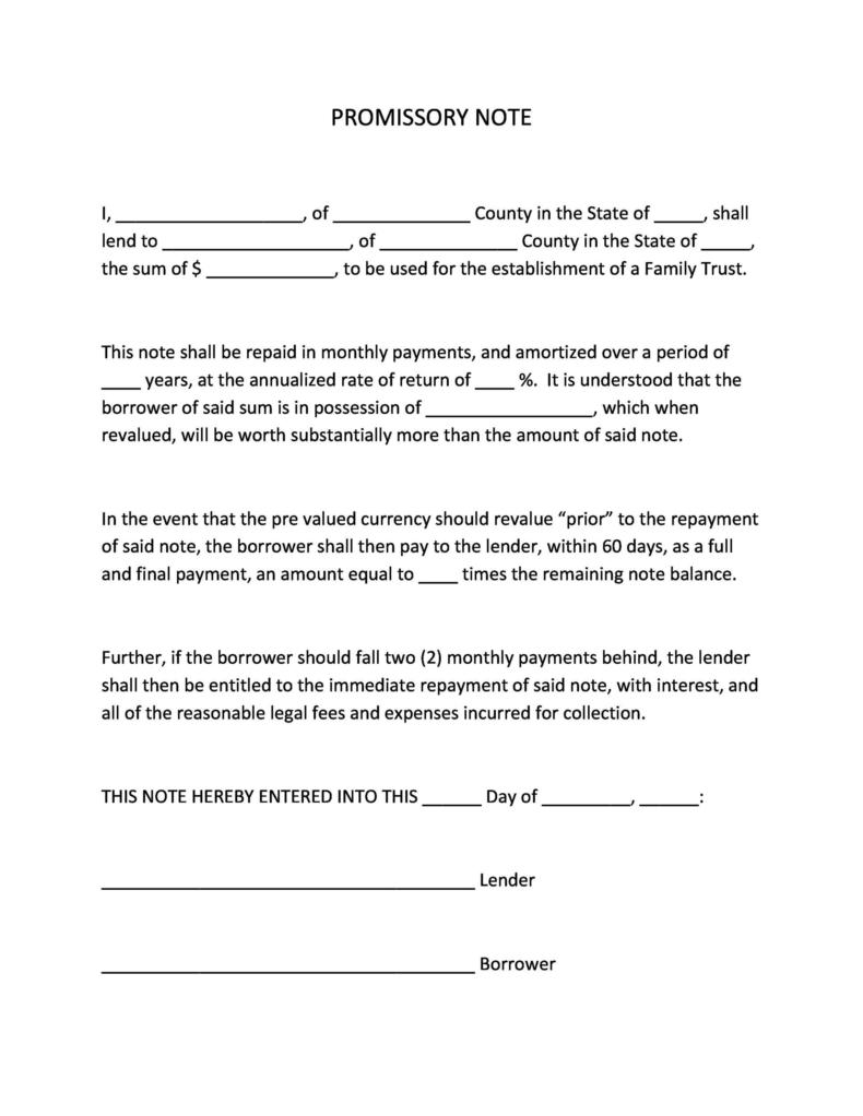 50+ FREE Promissory Note Templates [Secured & Unsecured ]