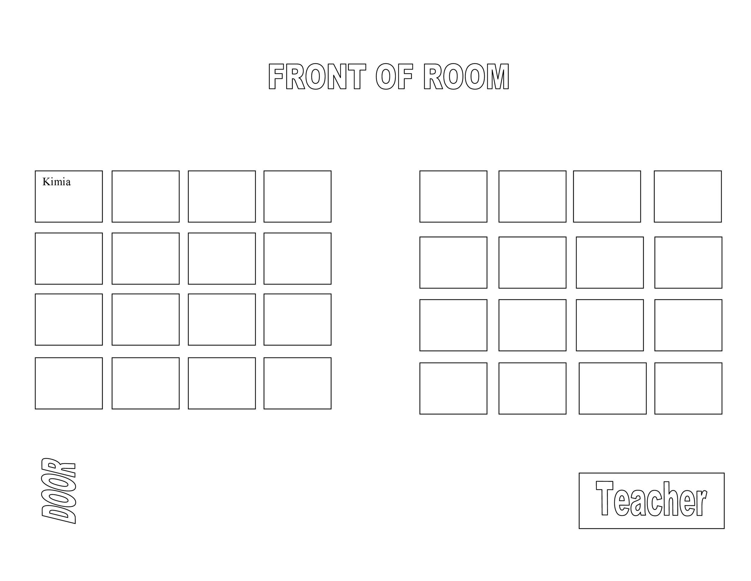 Free Seating Plan Template - Nisma.Info