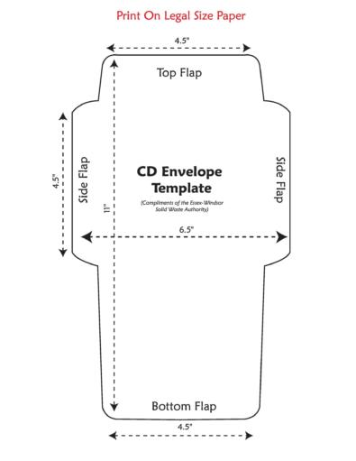 40  FREE Envelope Templates (Word   PDF) ᐅ TemplateLab