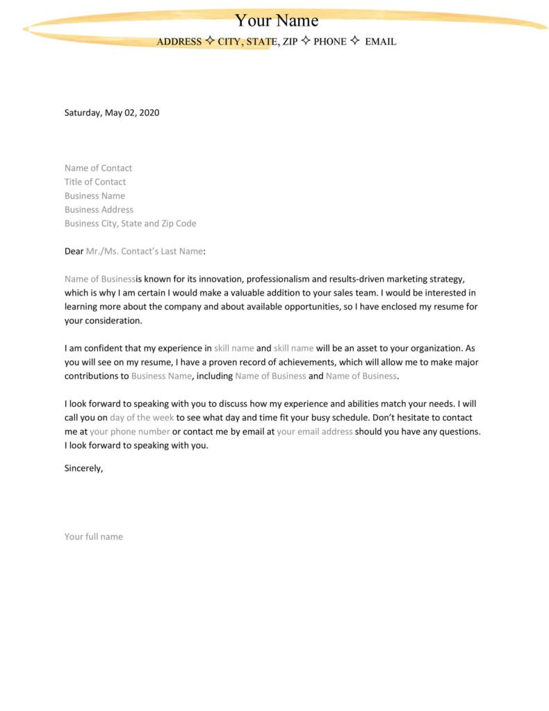 30+ Amazing Letter of Interest Samples & Templates