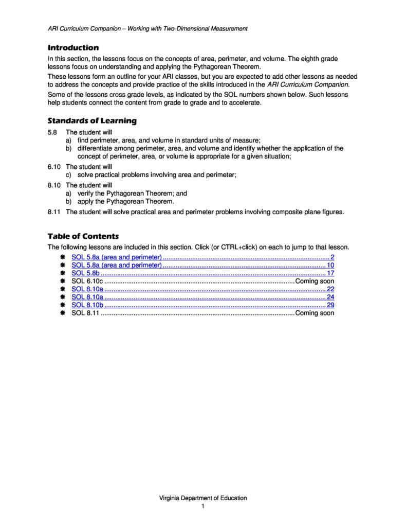 Pythagorean Theorem Worksheet