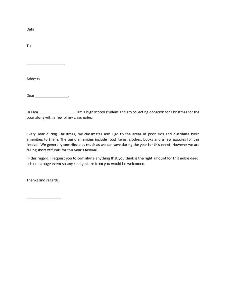 43 FREE Donation Request Letters & Forms ᐅ TemplateLab