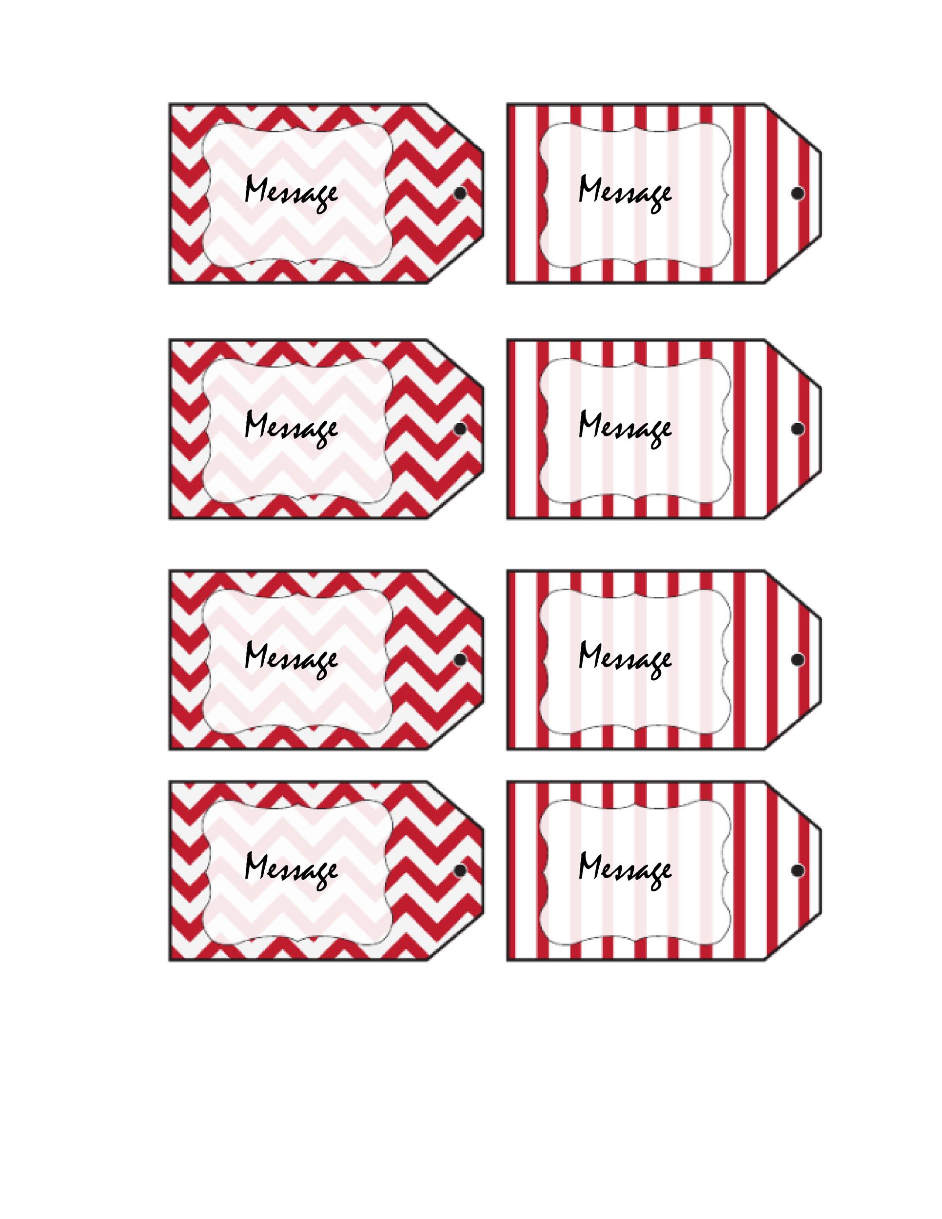 Free Gift Tag Template 02
