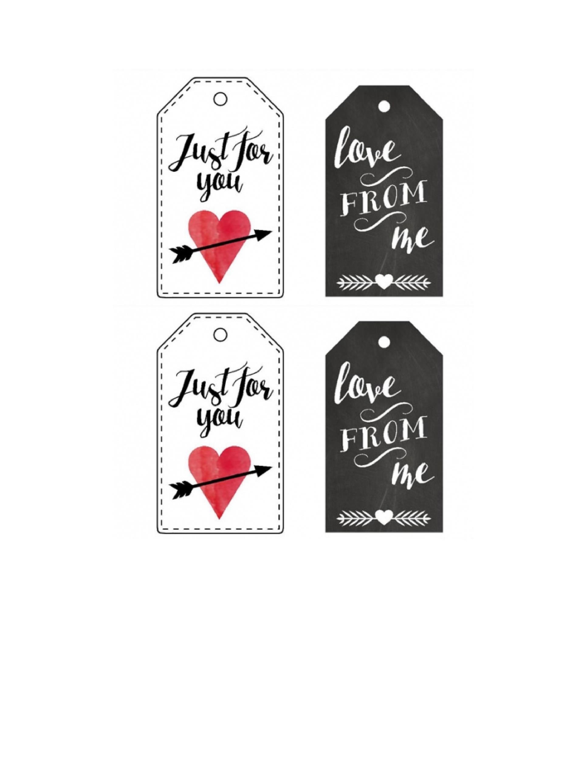 Free Gift Tag Template 13