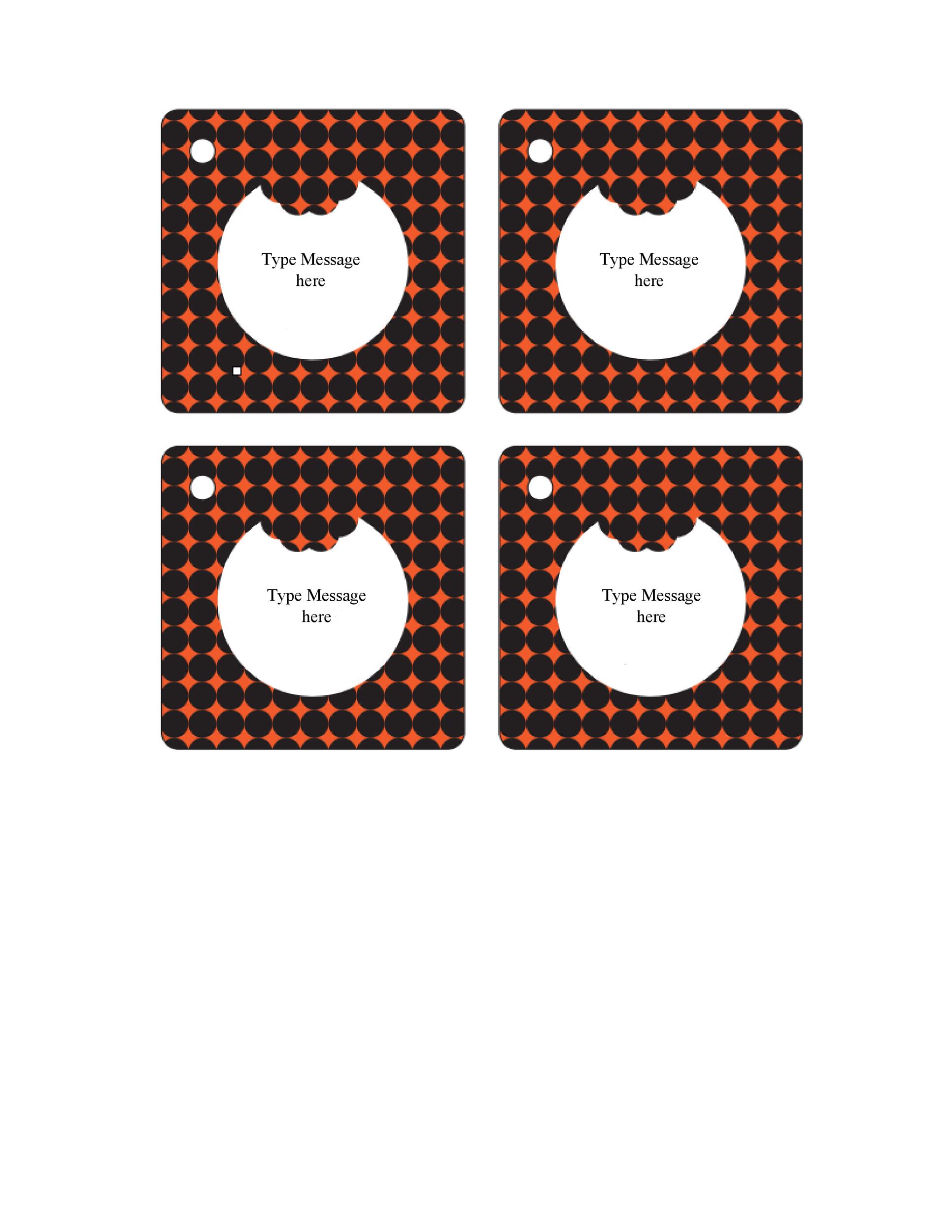 Free Gift Tag Template 18