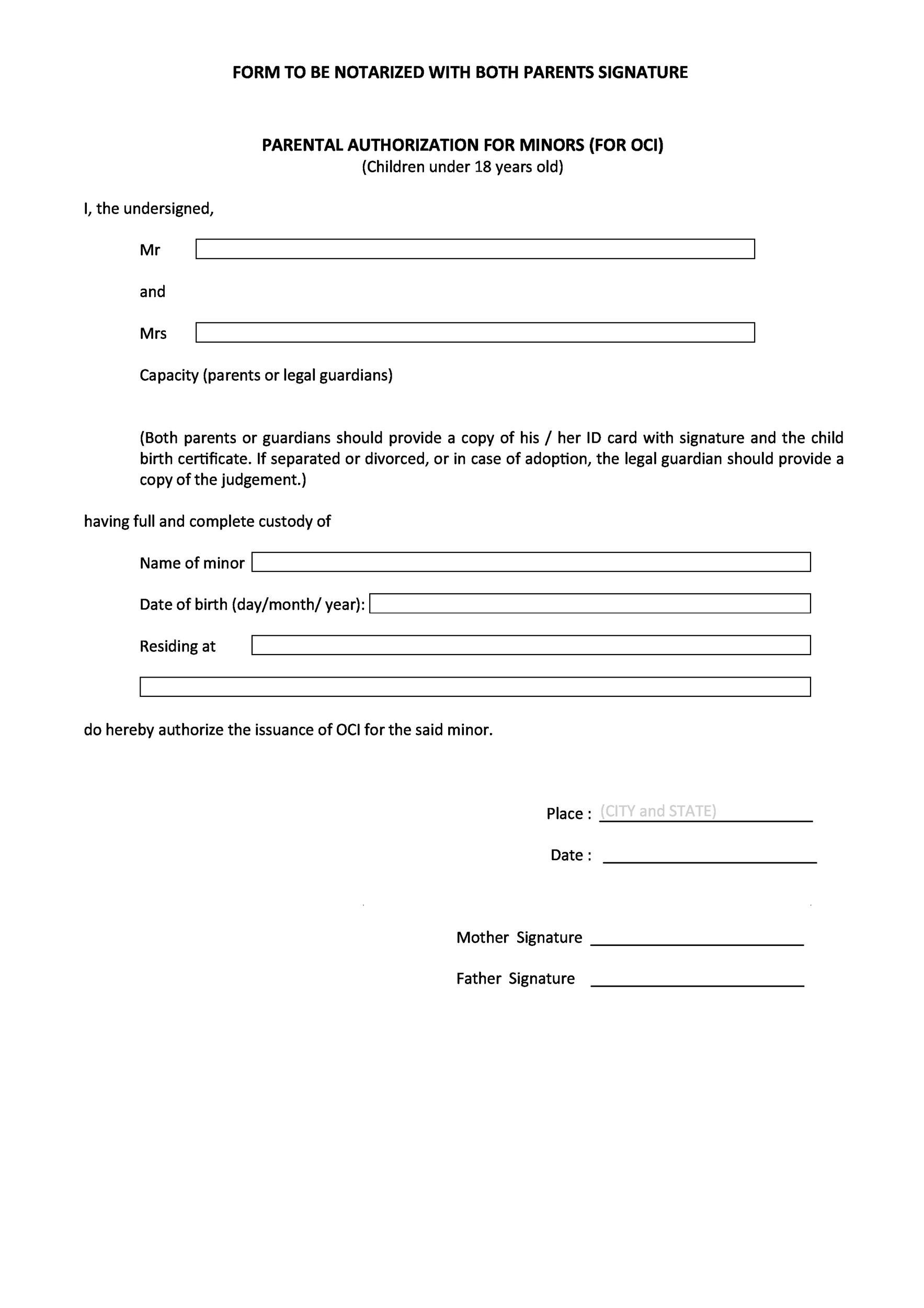 Free Notarized Letter Template 04