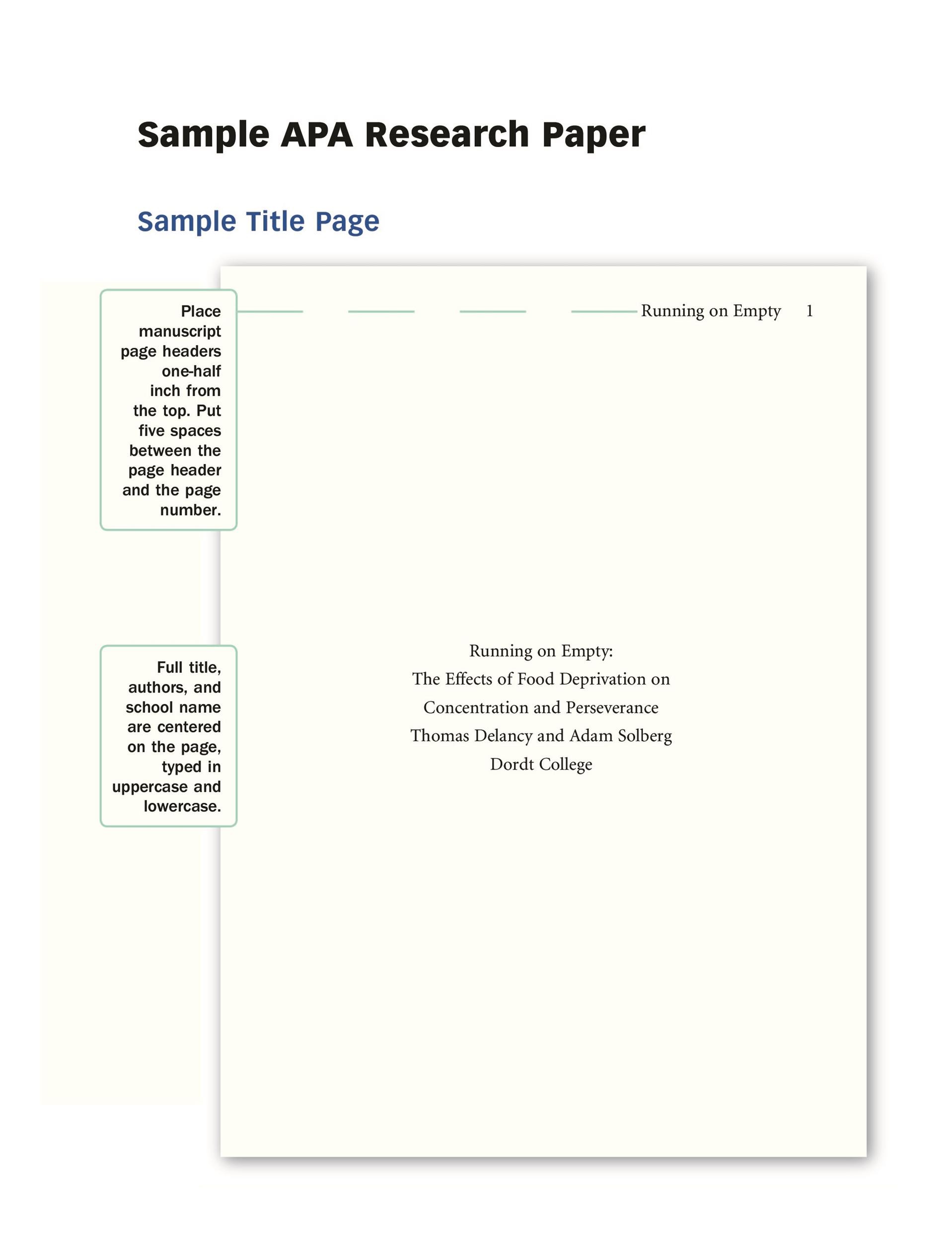 research paper outline template apa download