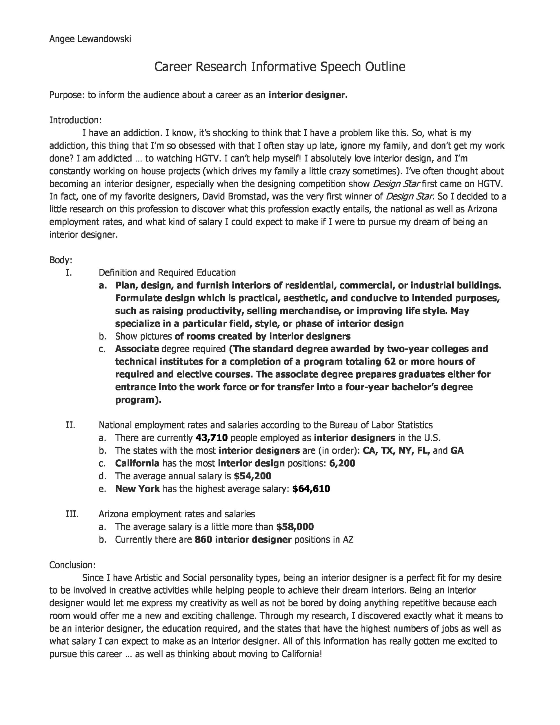 example speech outline