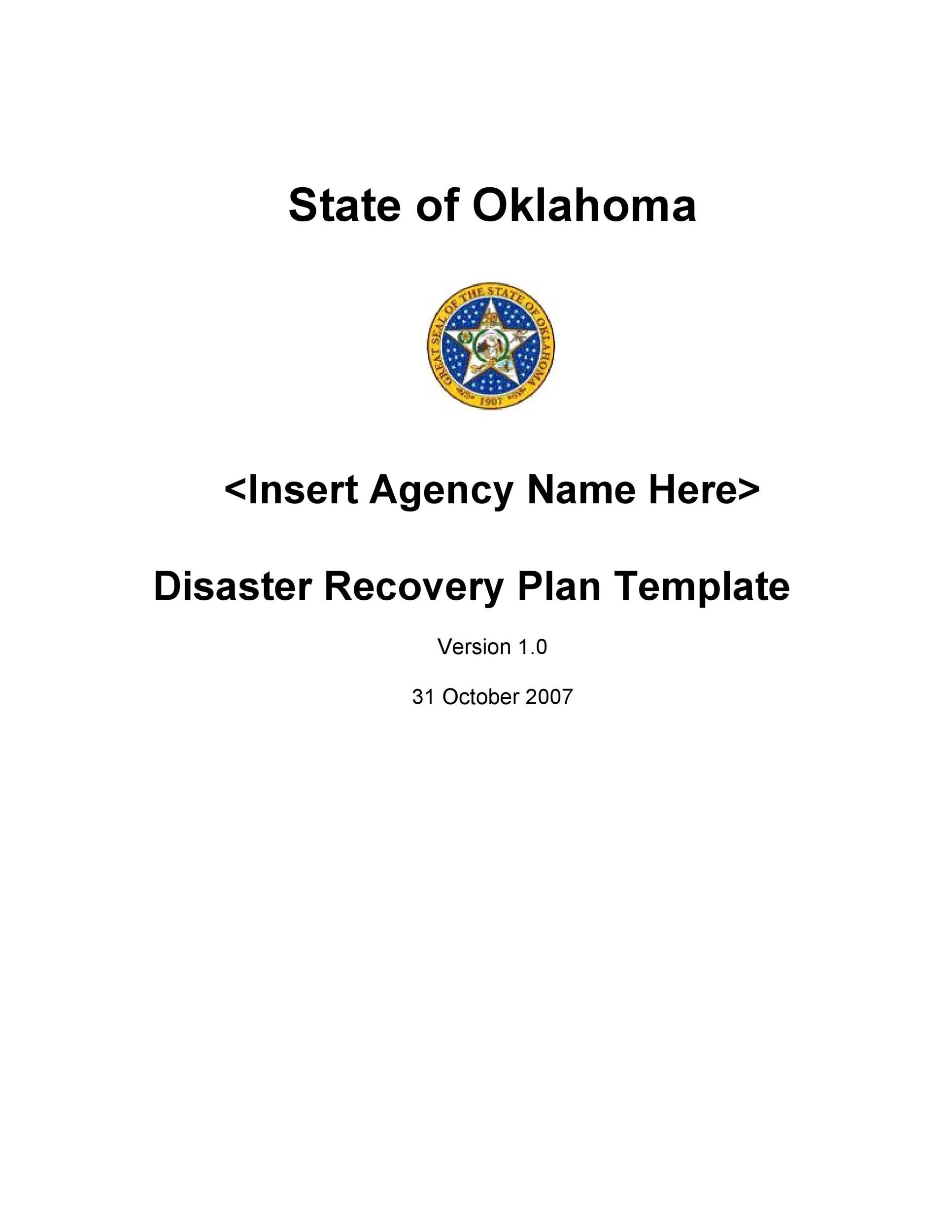 Free Disaster Recovery Plan Template 10