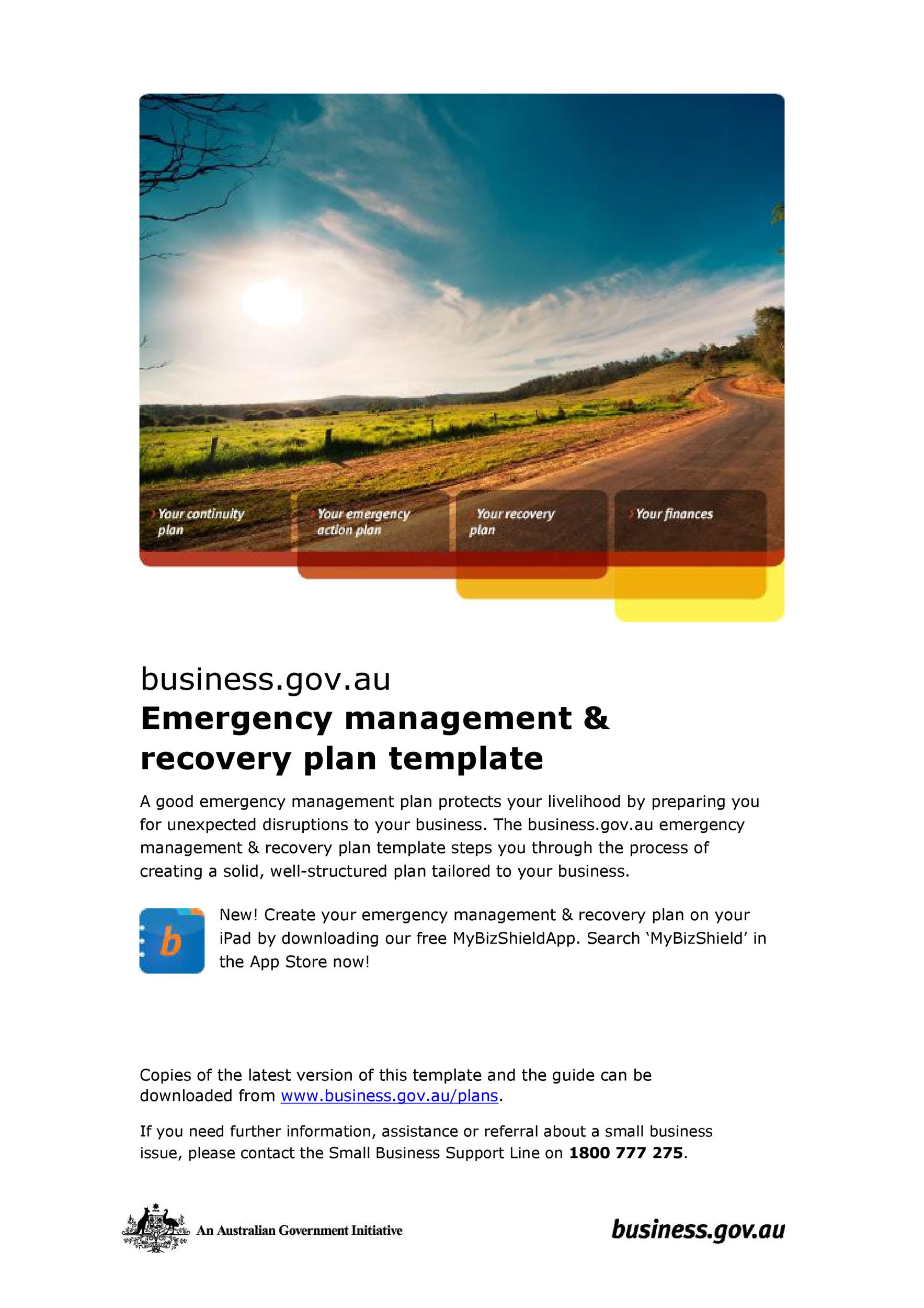 Free Disaster Recovery Plan Template 21
