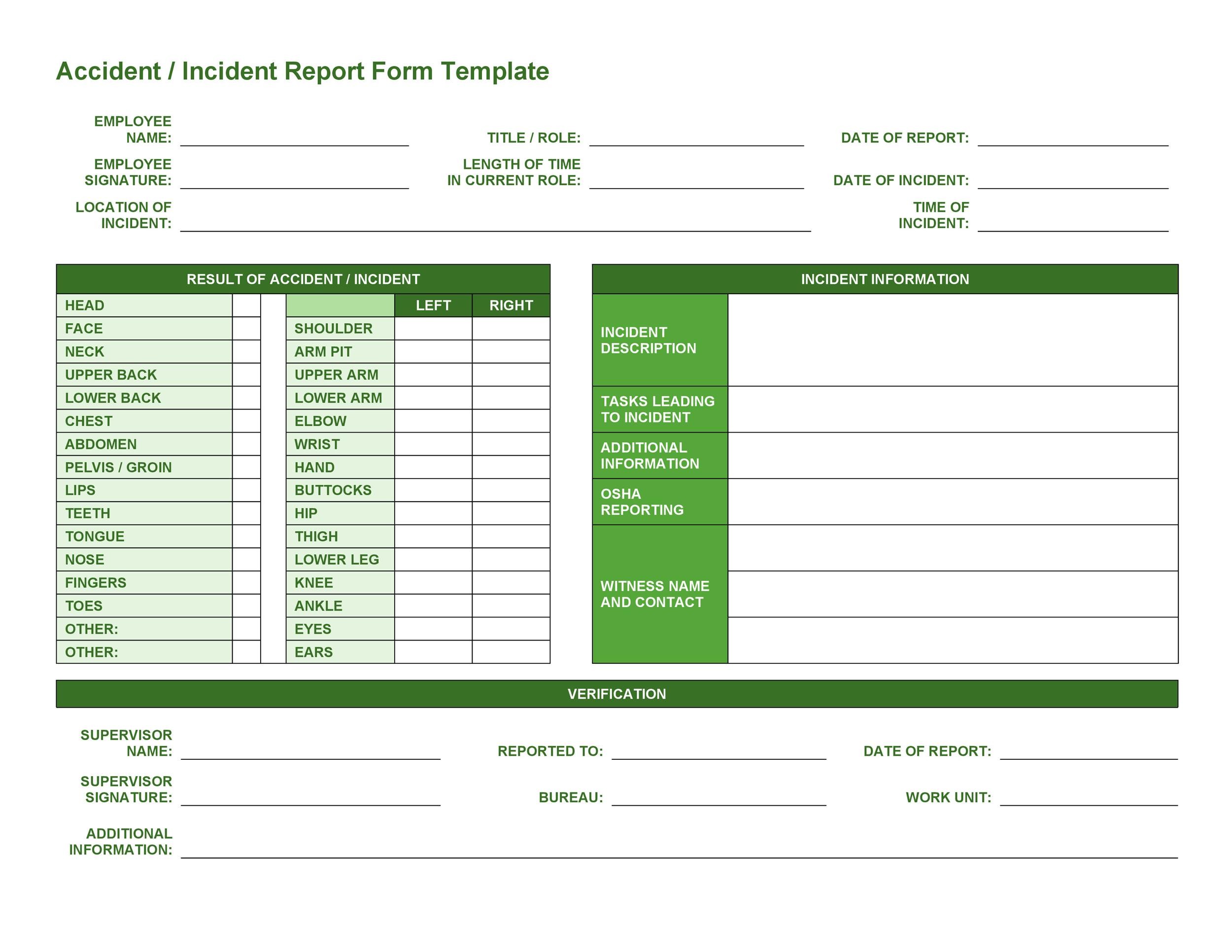 Free police report template 16