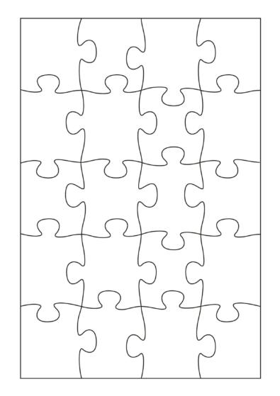Free puzzle piece template 17