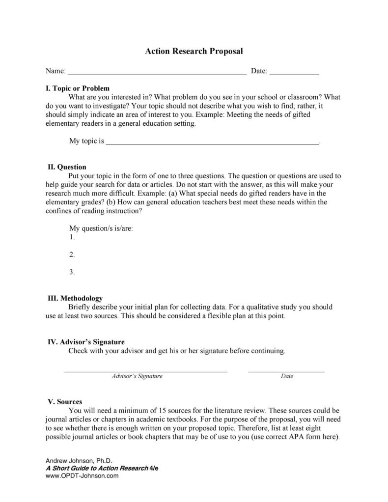 formal research proposal template