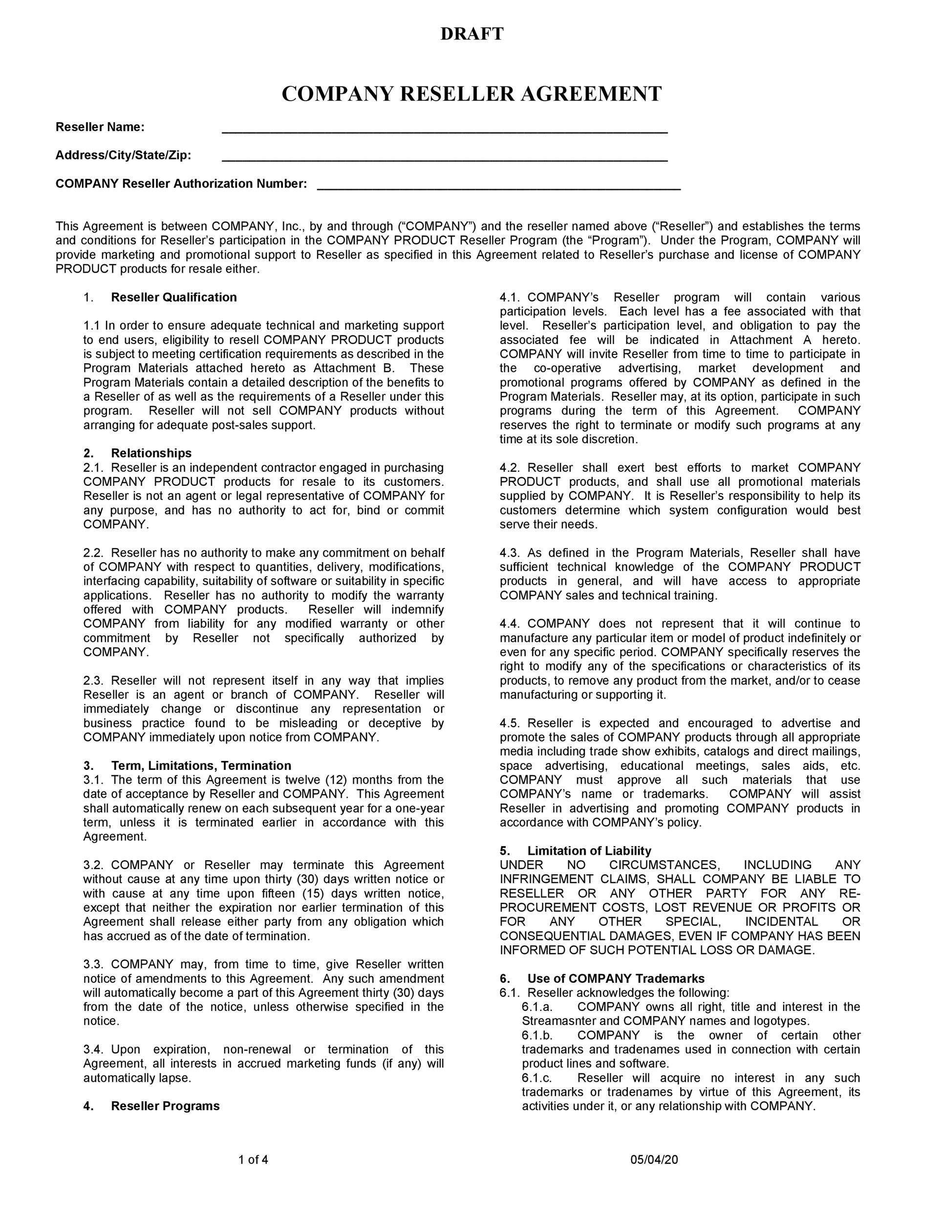 Free terms and conditions template 18