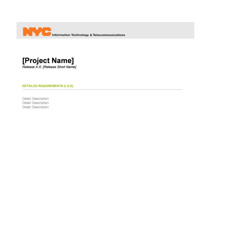 40+ Simple Business Requirements Document Templates ᐅ TemplateLab