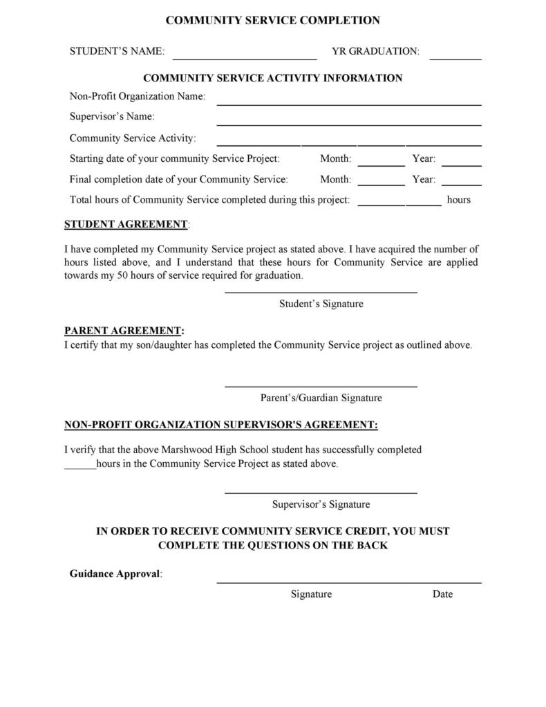 40+ Free Community Service Letter Templates [& Examples]