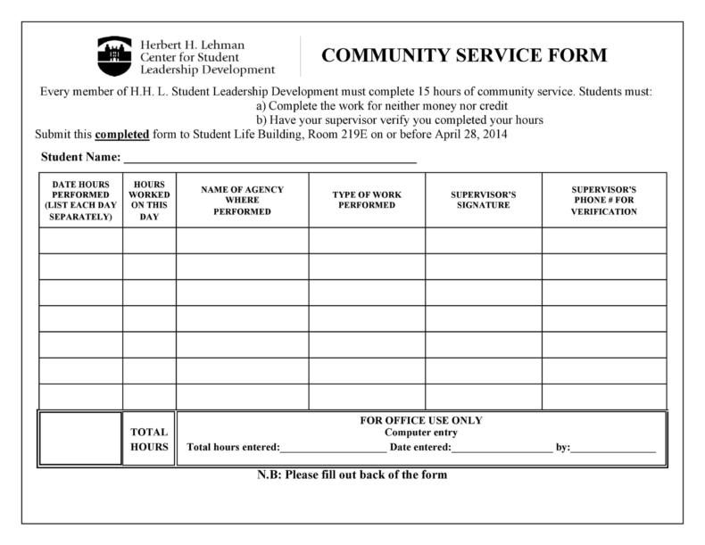 40+ Free Community Service Letter Templates [& Examples]