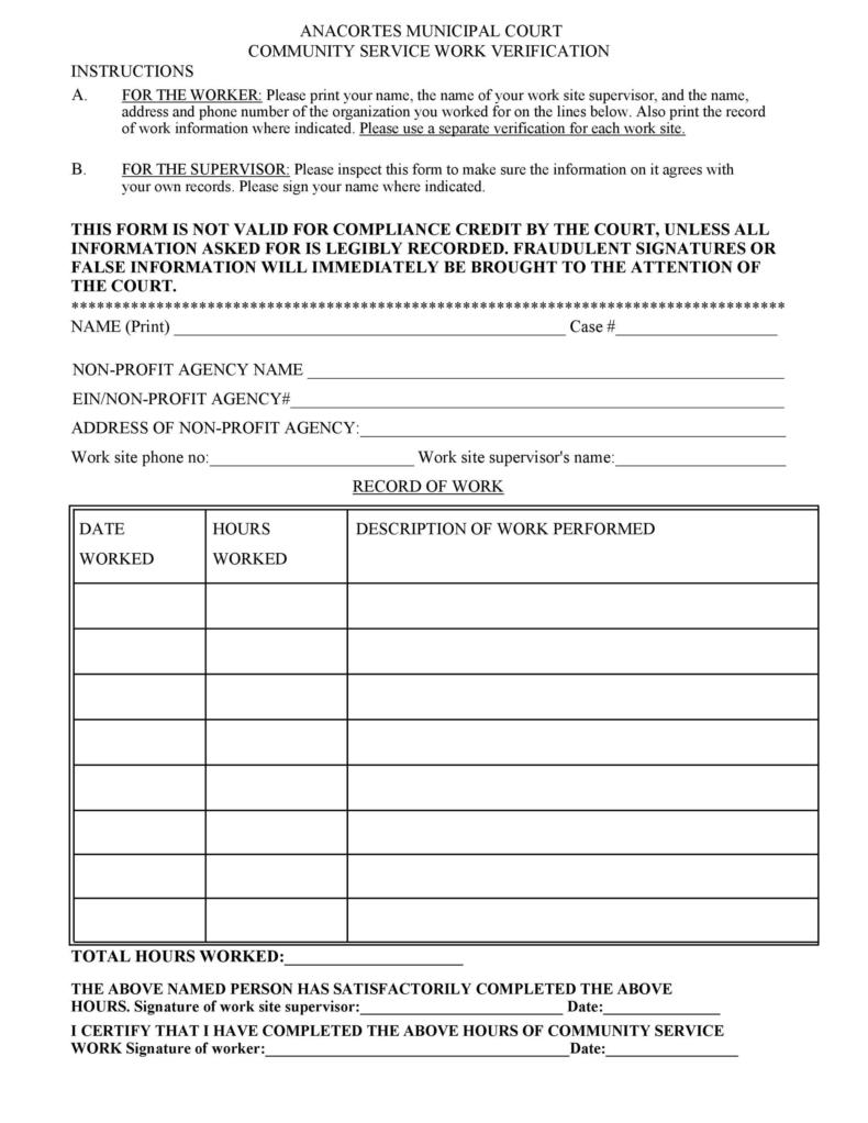 40+ Free Community Service Letter Templates [& Examples]