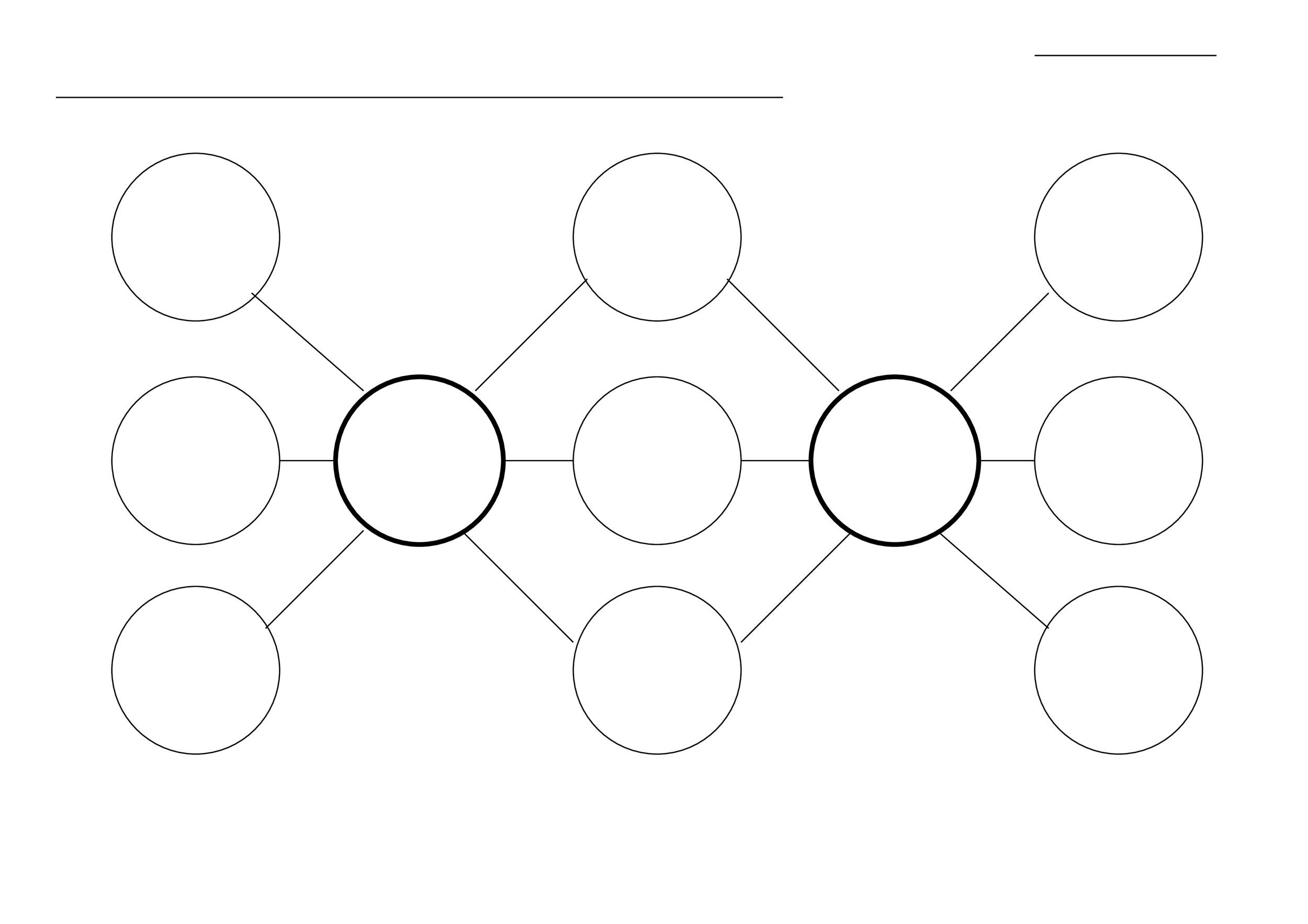 Concept Map Templates Hierarchical Spider Flowchart