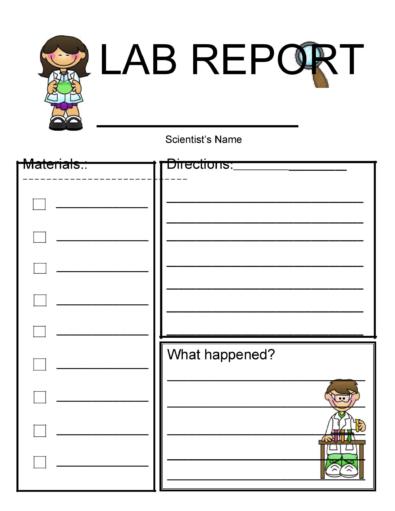Lab Report Templates