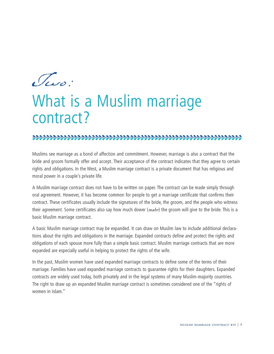 Free marriage contract template 11