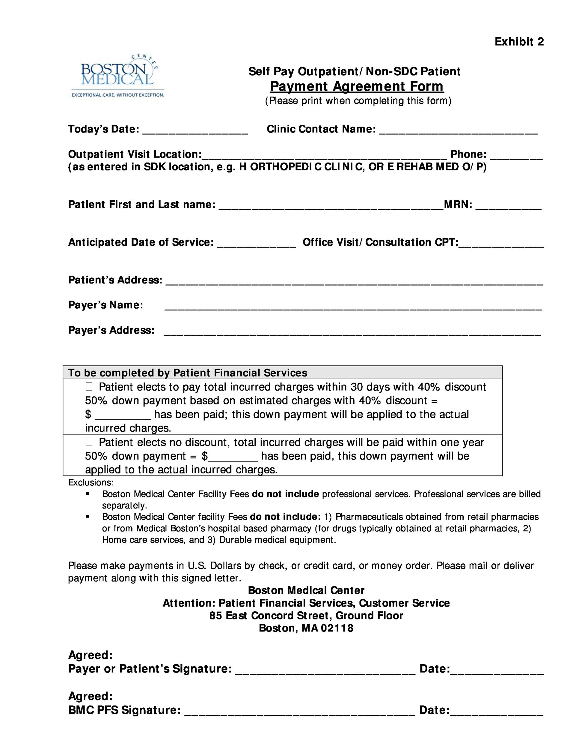 installment plan agreement template