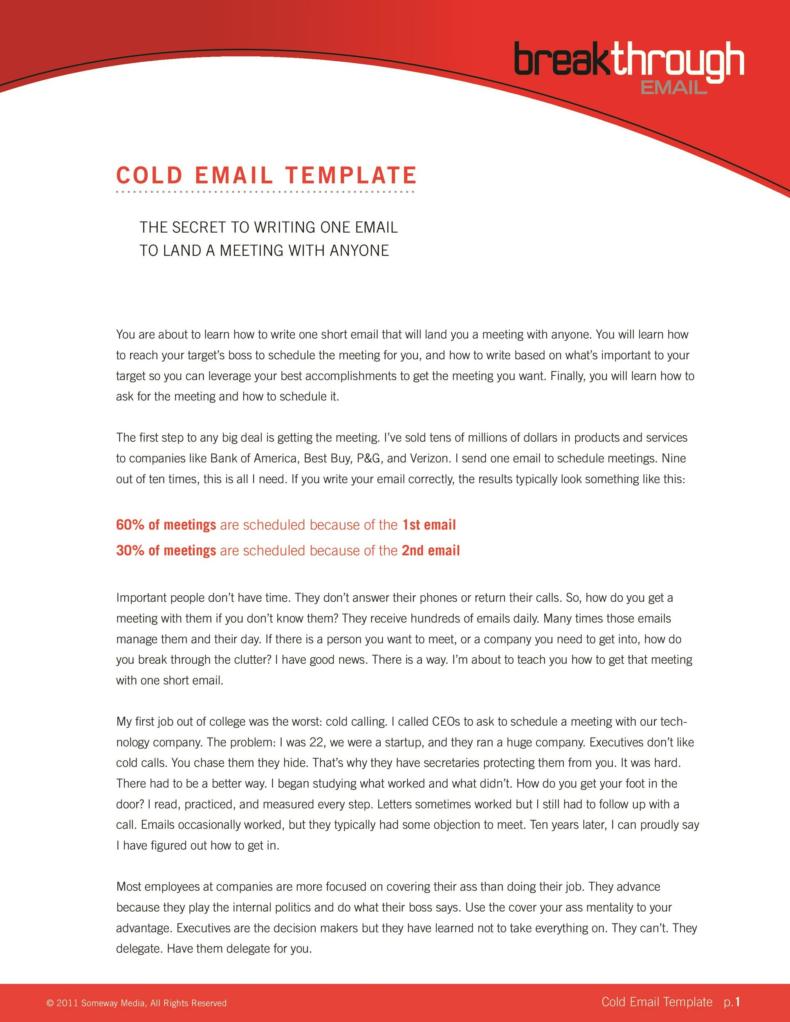 email template to share presentation