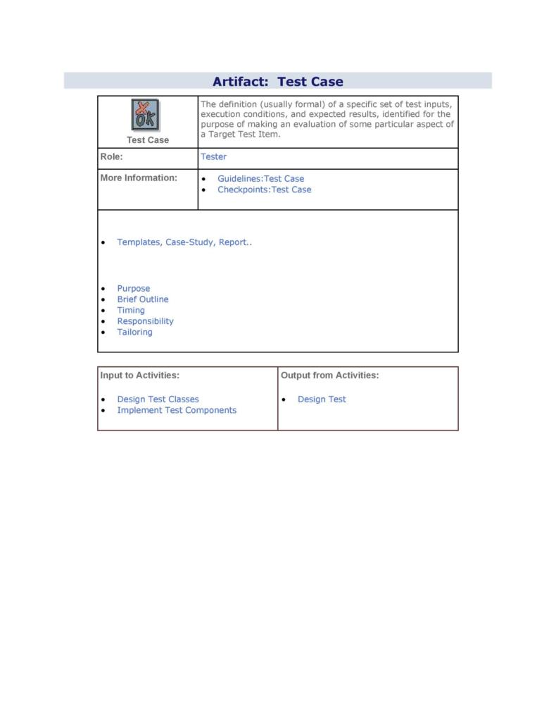 43 Test Case Templates / Examples from TOP Software Companies ᐅ TemplateLab