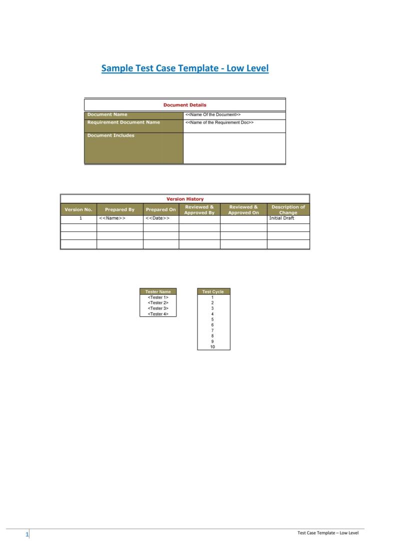 43 Test Case Templates / Examples from TOP Software Companies ᐅ TemplateLab