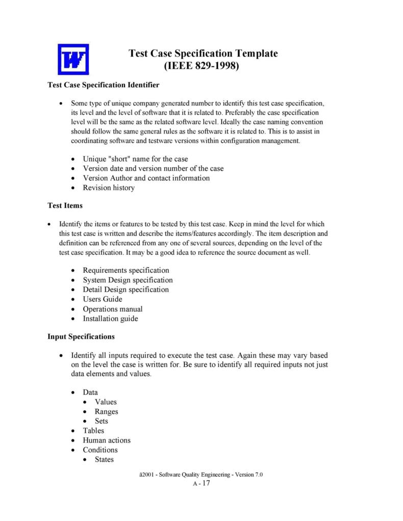 43 Test Case Templates / Examples from TOP Software Companies ᐅ TemplateLab