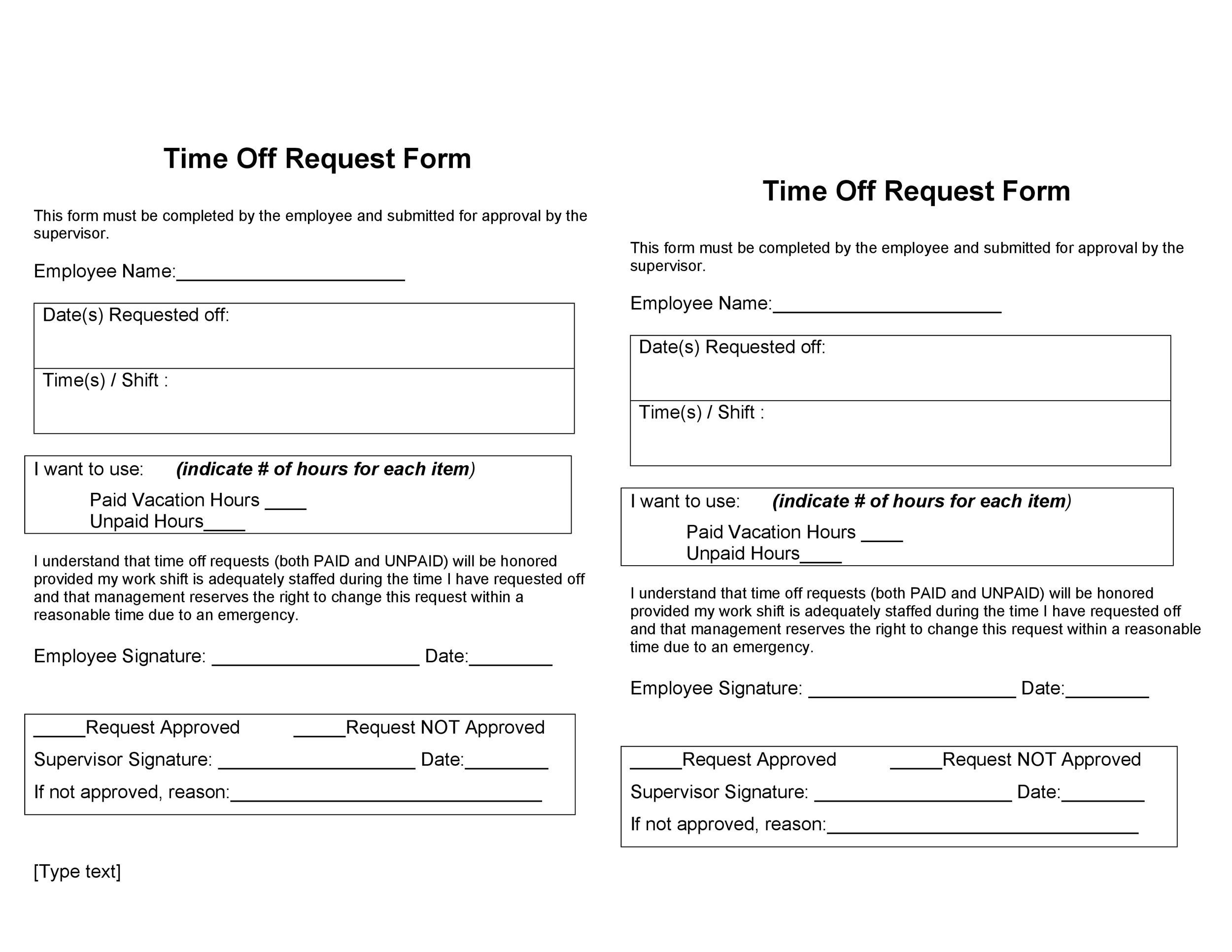 40-effective-time-off-request-forms-templates-template-lab