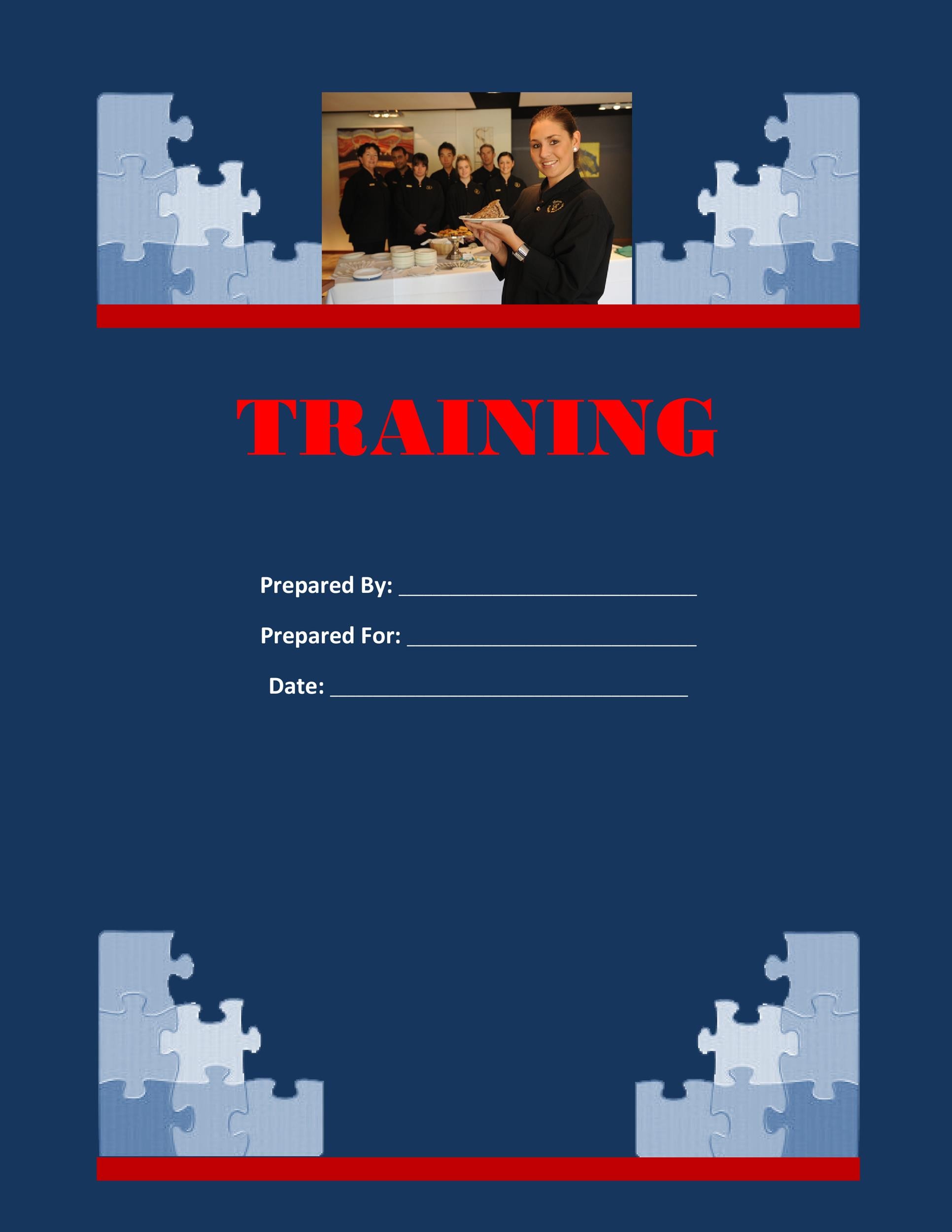 Free training manual template 12