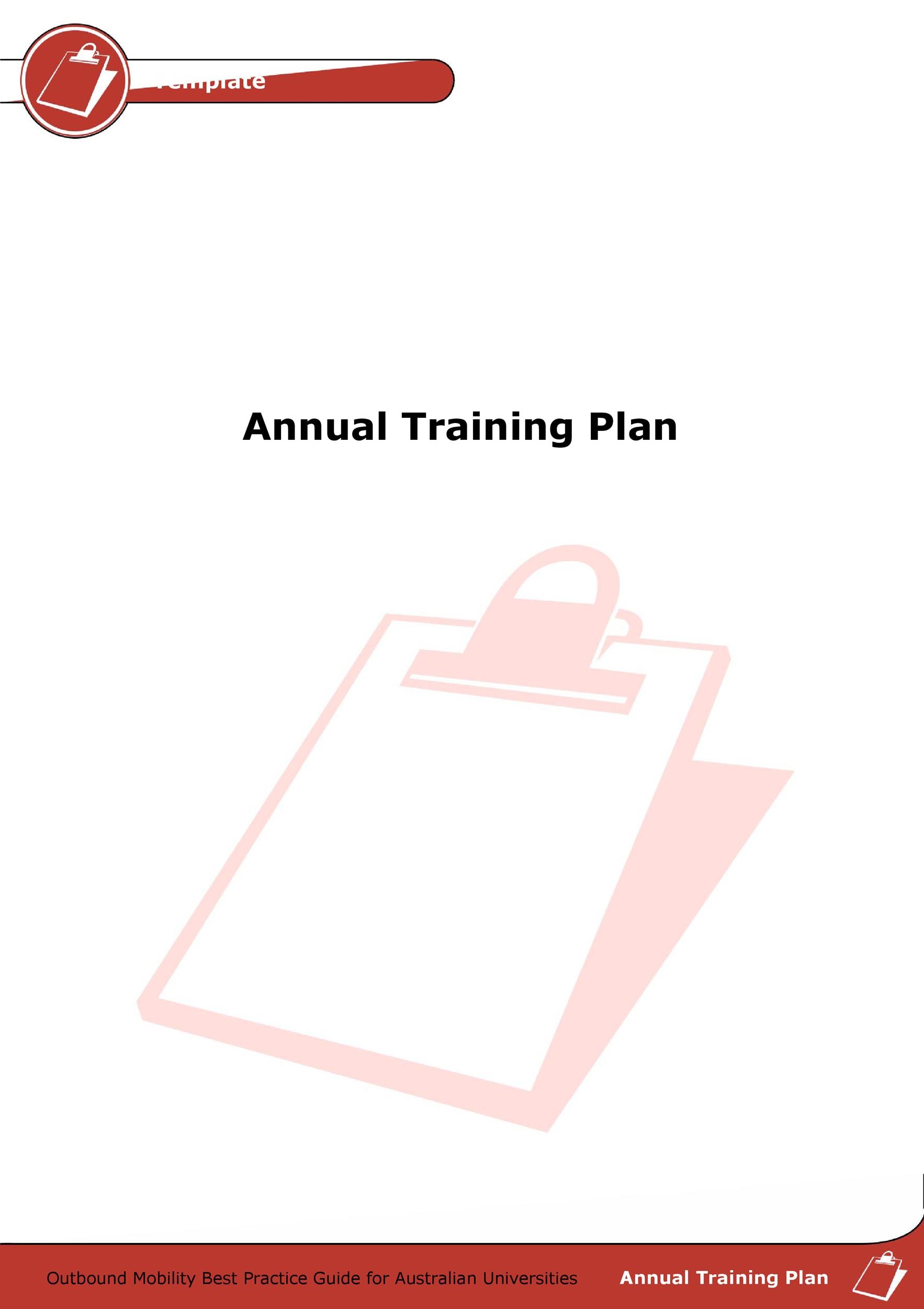Free training manual template 38