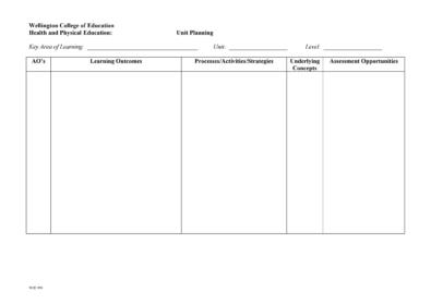 unit plan template that can be downloaded using microsoft word