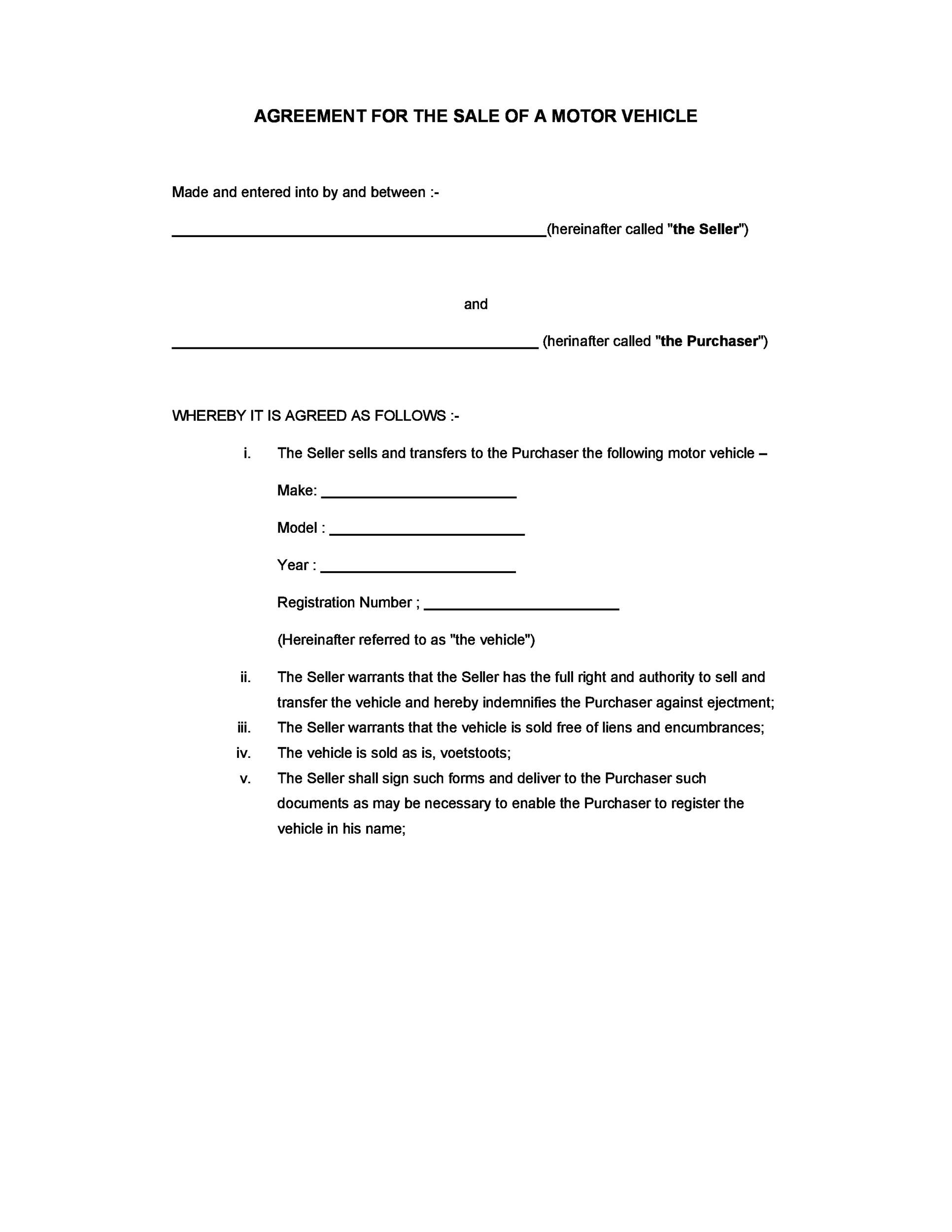 42-printable-vehicle-purchase-agreement-templates-templatelab