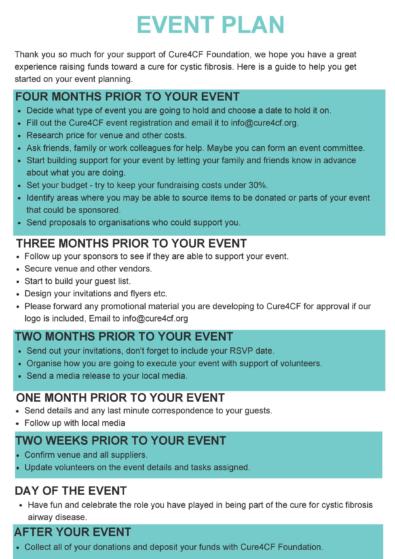 Event Planning Templates