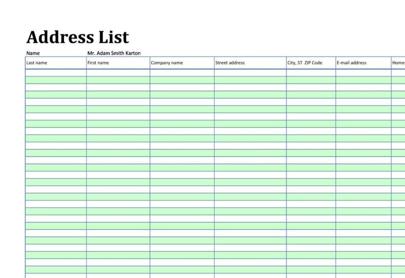 40-phone-email-contact-list-templates-word-excel-templatelab