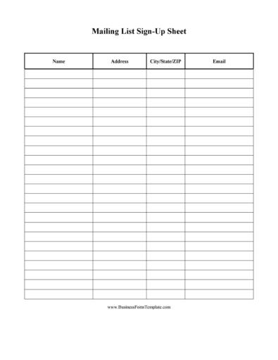 Free contact list template 32