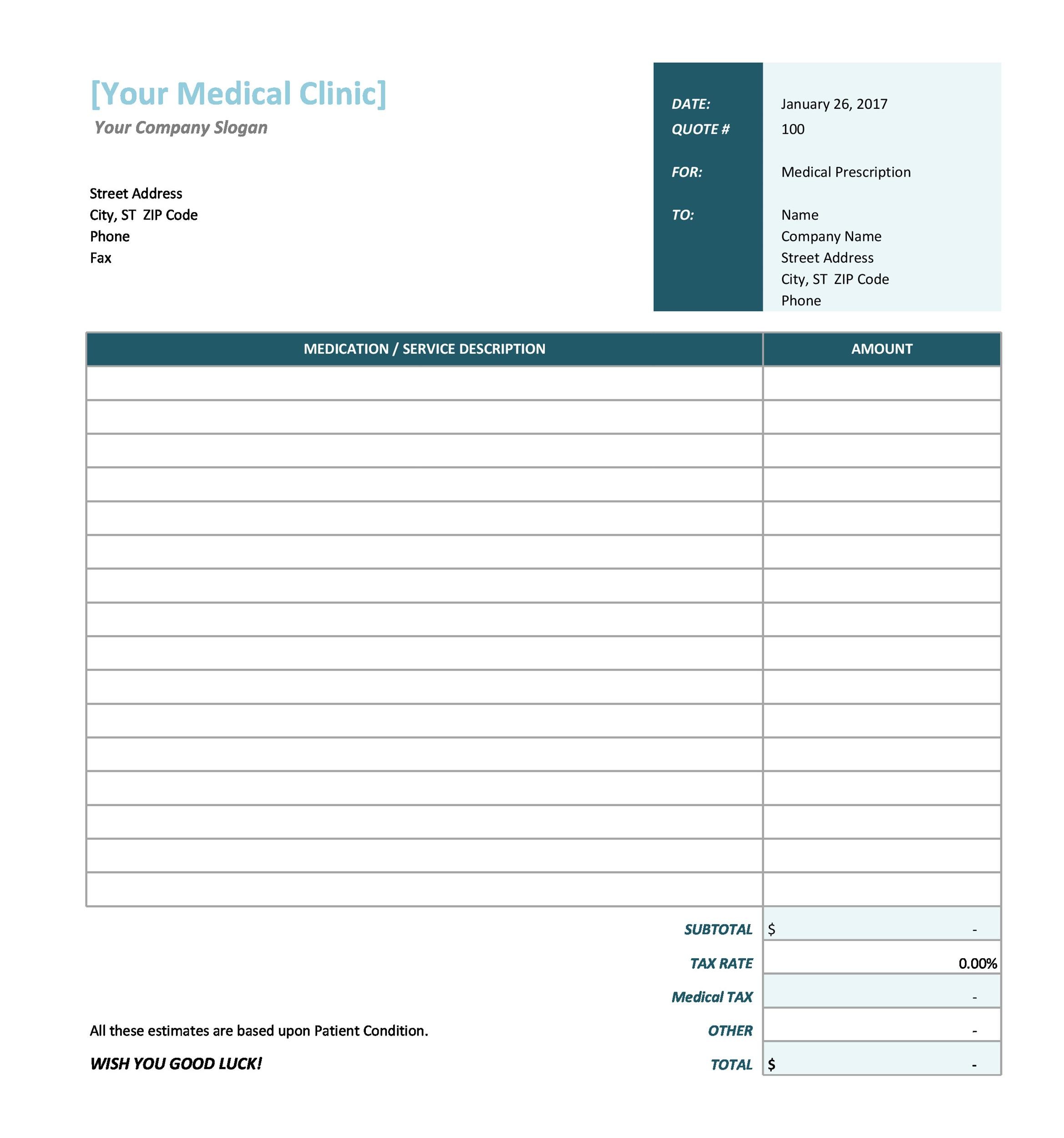 rfq-template-excel-database