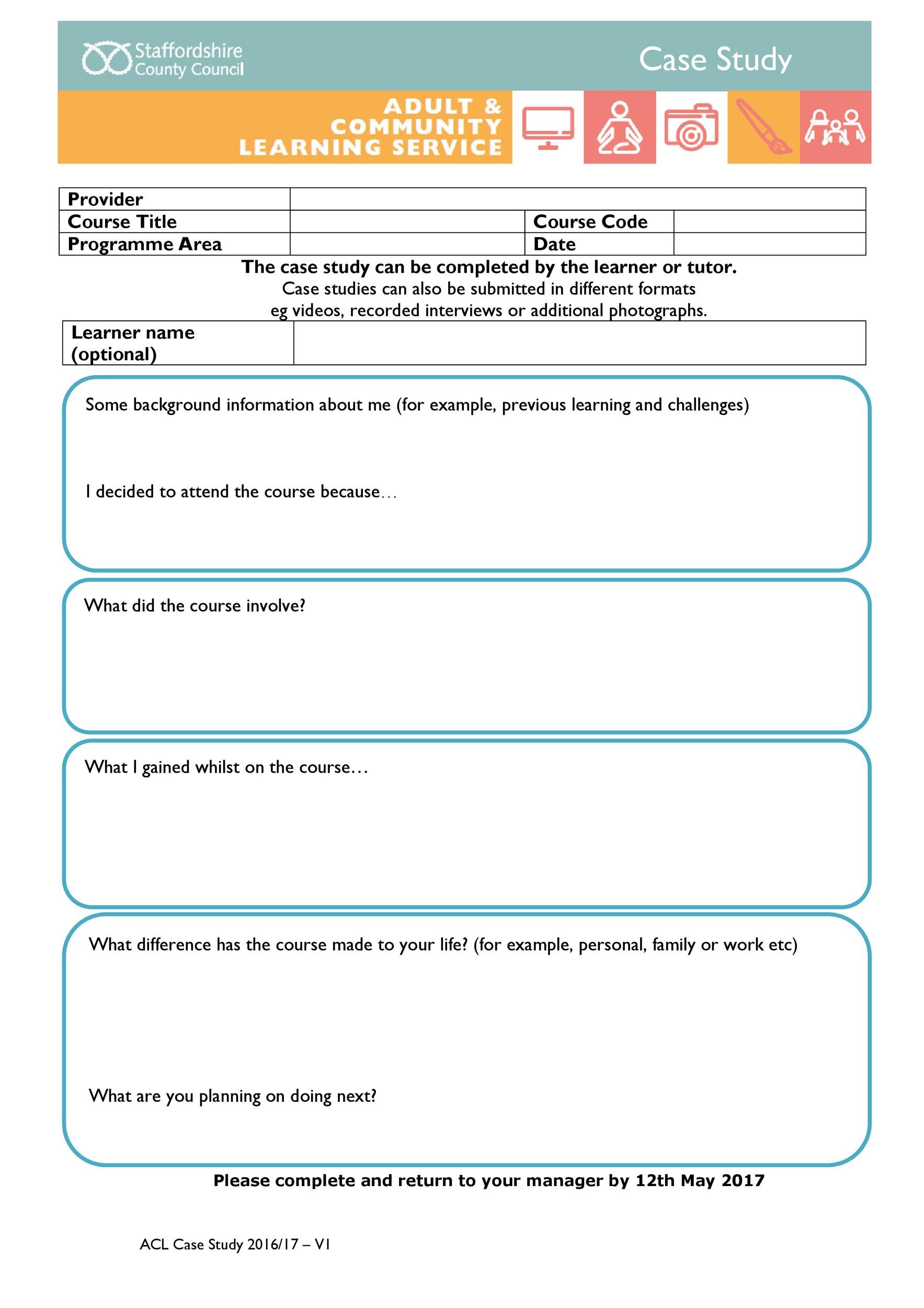 case study activity examples for teachers