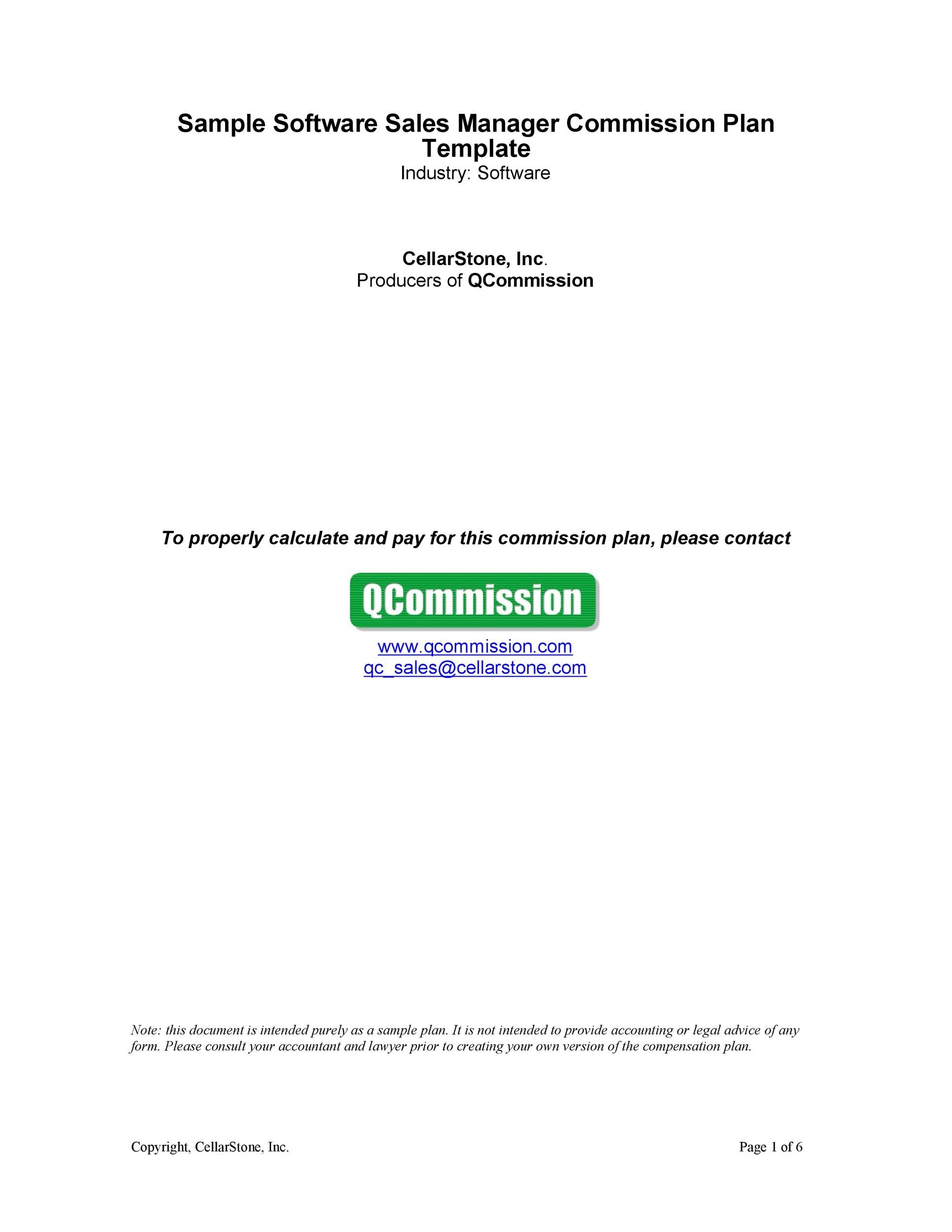 Free Commission Agreement Template 15