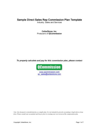 36 Free Commission Agreements (Sales, Real Estate, Contractor)
