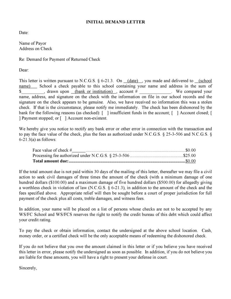 40 Strong Demand Letter Templates Free Samples TemplateLab 40-strong-demand-letter-templates-free-samples-templatelab