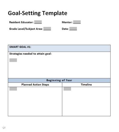 41 S.M.A.R.T Goal Setting Templates & Worksheets ᐅ TemplateLab