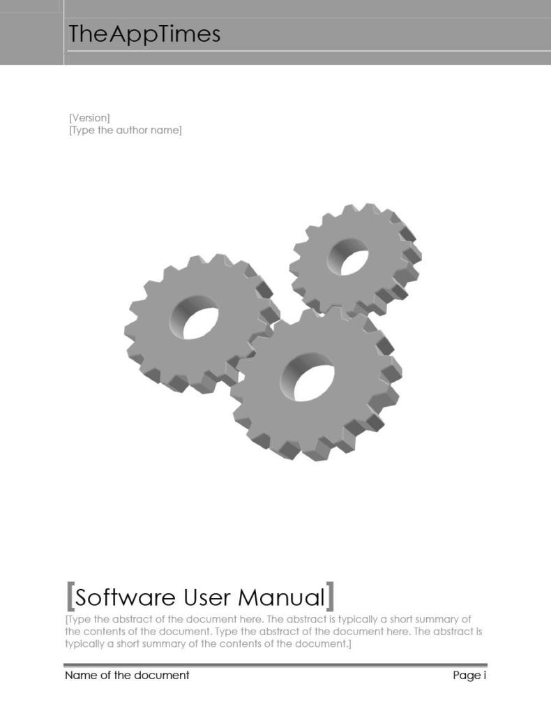 40 Free Instruction Manual Templates [Operation / User Manual]
