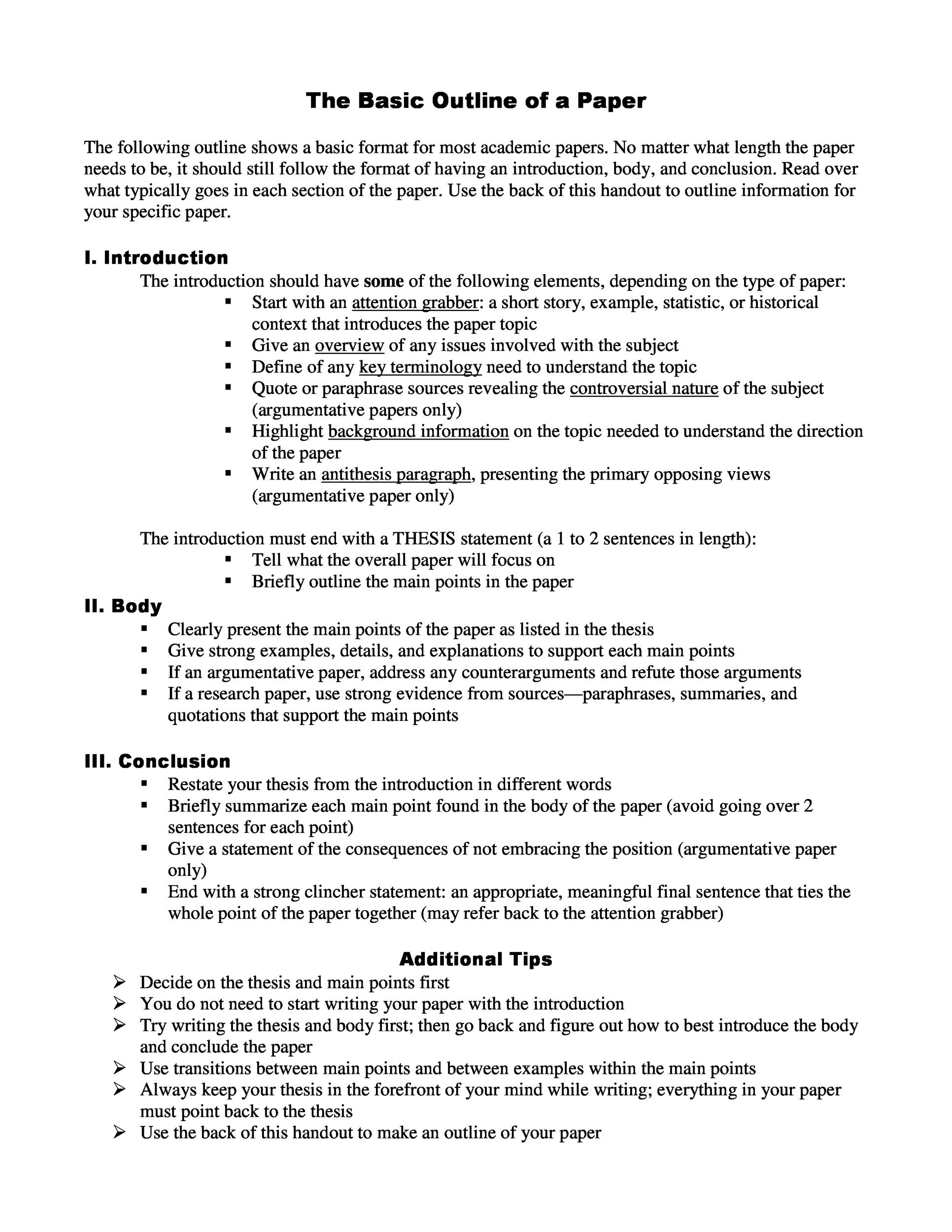 mla guidelines for formatting a research paper
