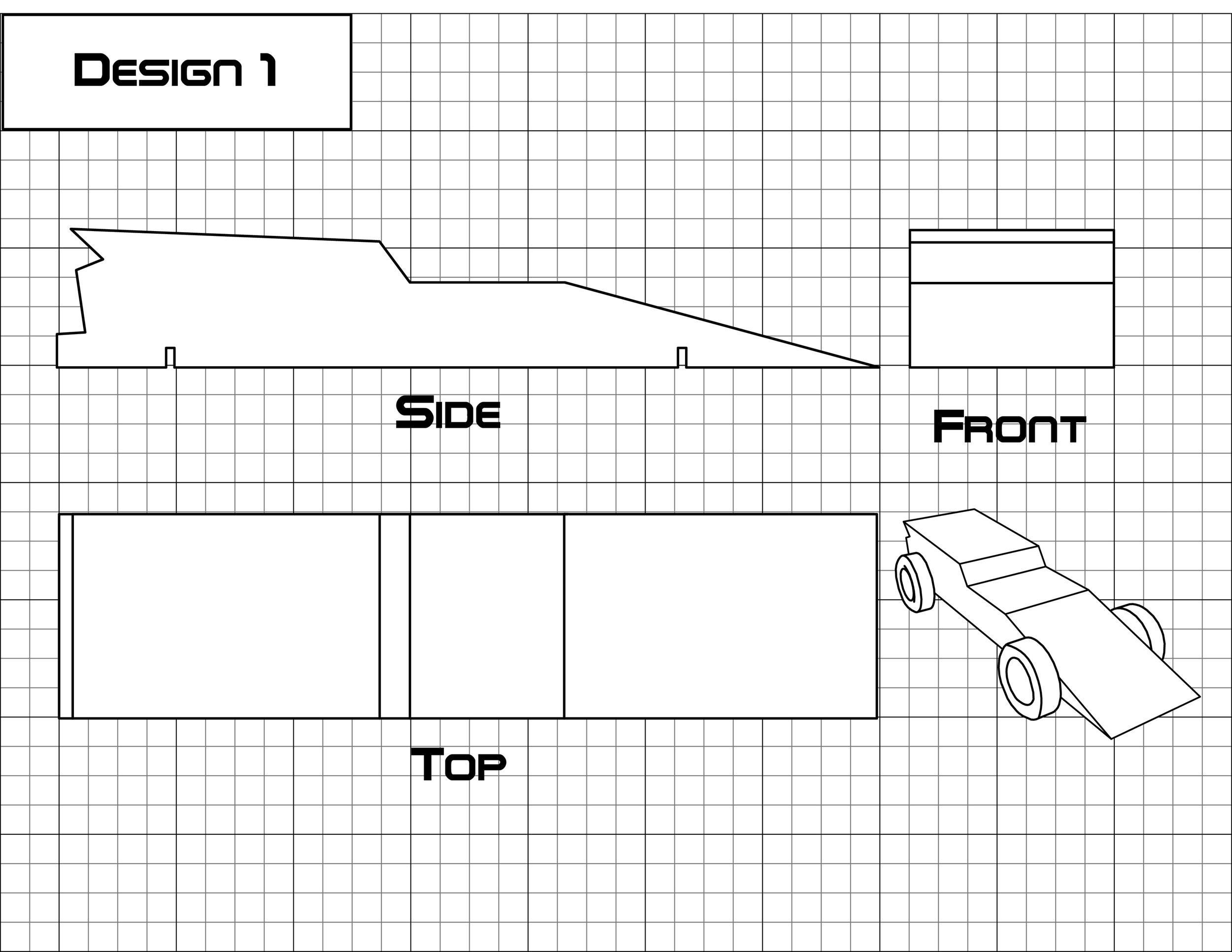 Pinewood Derby Mustang Template from templatelab.com