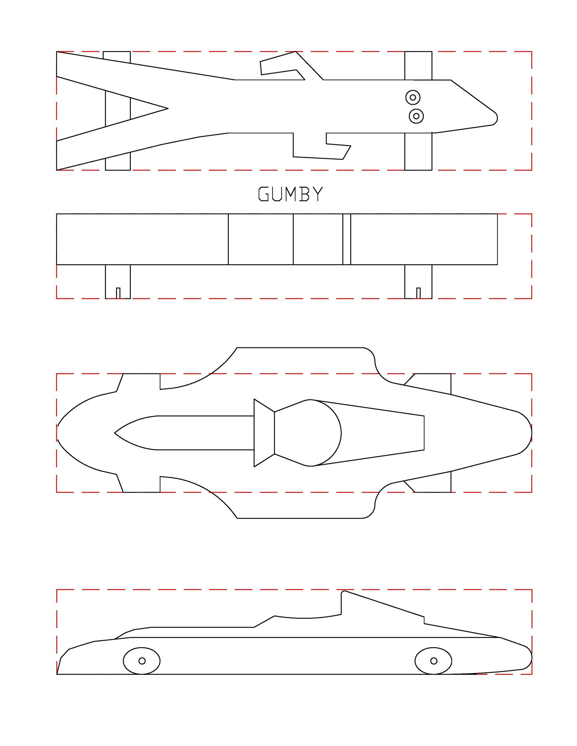 Free pinewood derby templates 22