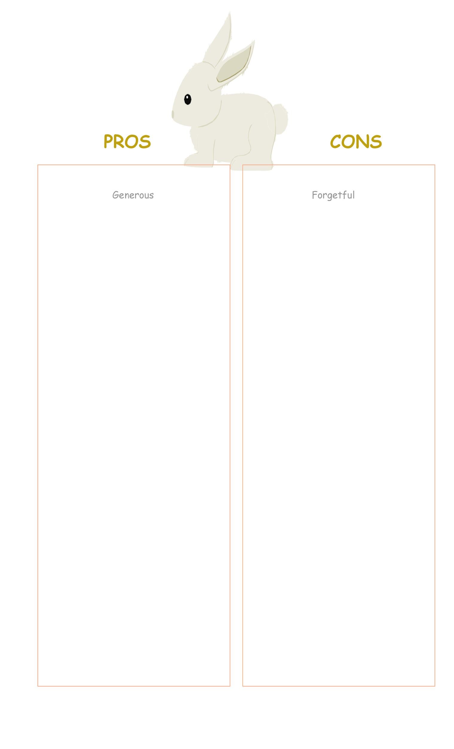 27 Printable Pros and Cons Lists / Charts / Templates ᐅ TemplateLab