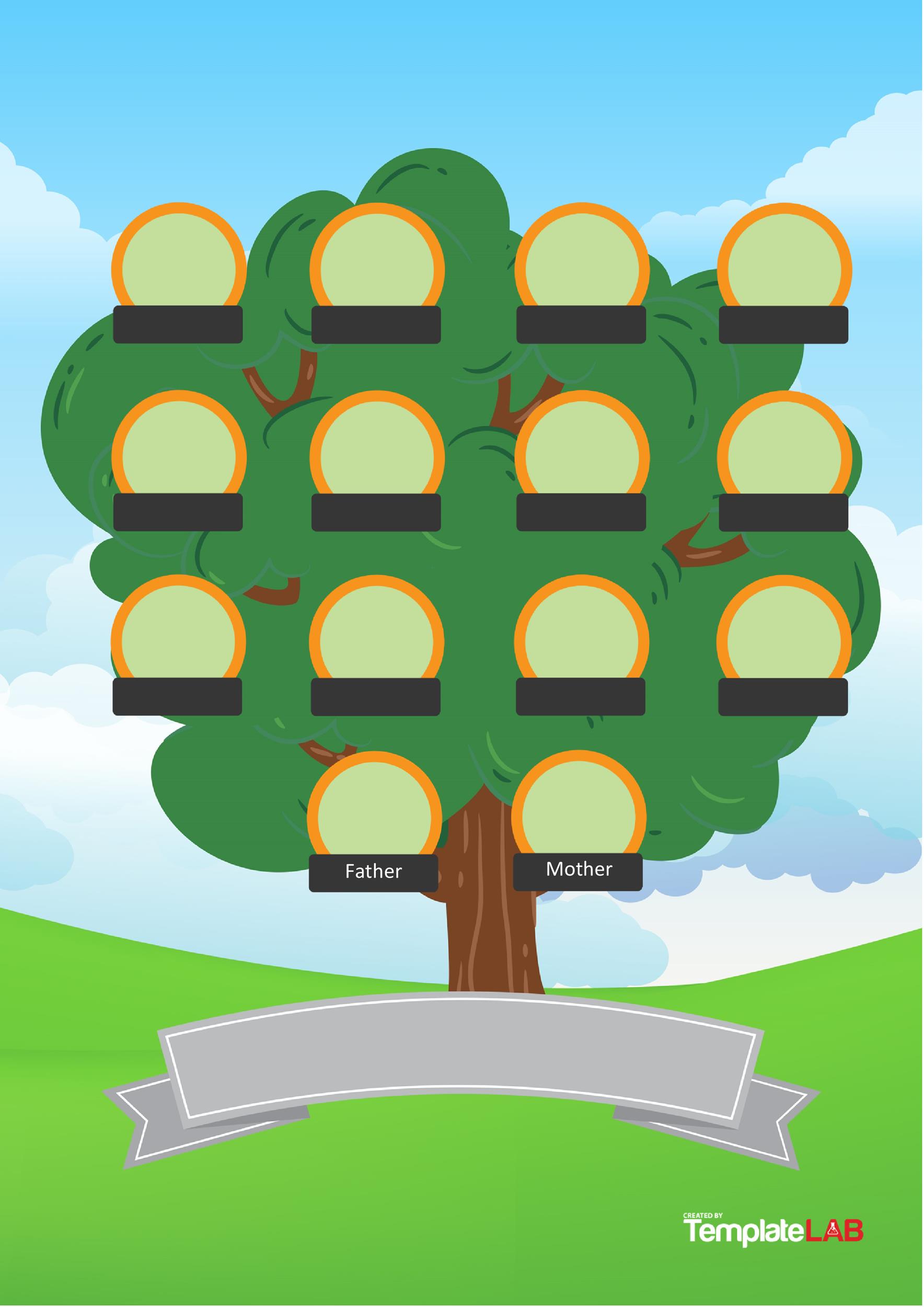 32 Free Family Tree Templates (Word, Excel, PDF, PowerPoint)